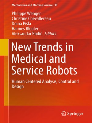 cover image of New Trends in Medical and Service Robots